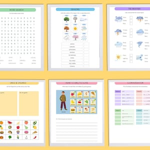 Spanish Language Learning Workbook for beginners - Learn Spanish E-Book PDF