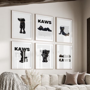 KAWS Snoopy Plush (Black Large) • Silverback Gallery