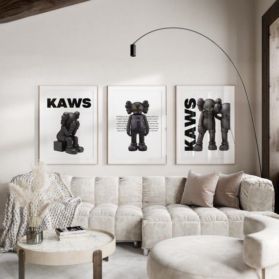 Hypebeast Toys Poster Set of 3 Hypebeast Figure Printable Wall Art Minimalist Hypebeast Decor Gift for Boyfriend Art Deco Etsy