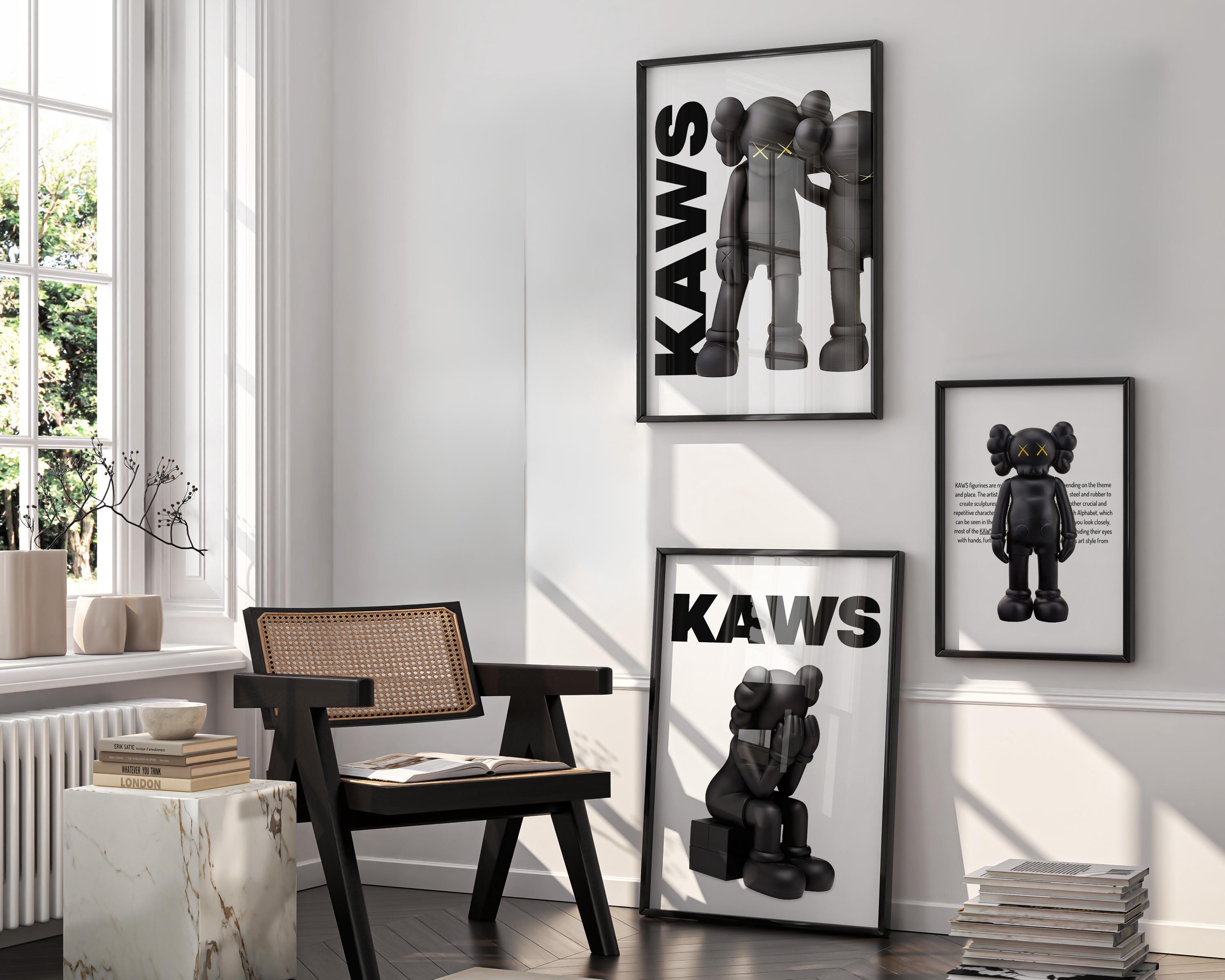 MEDICOM TOY - kaws ポスター3枚セットの通販 by pun's shop