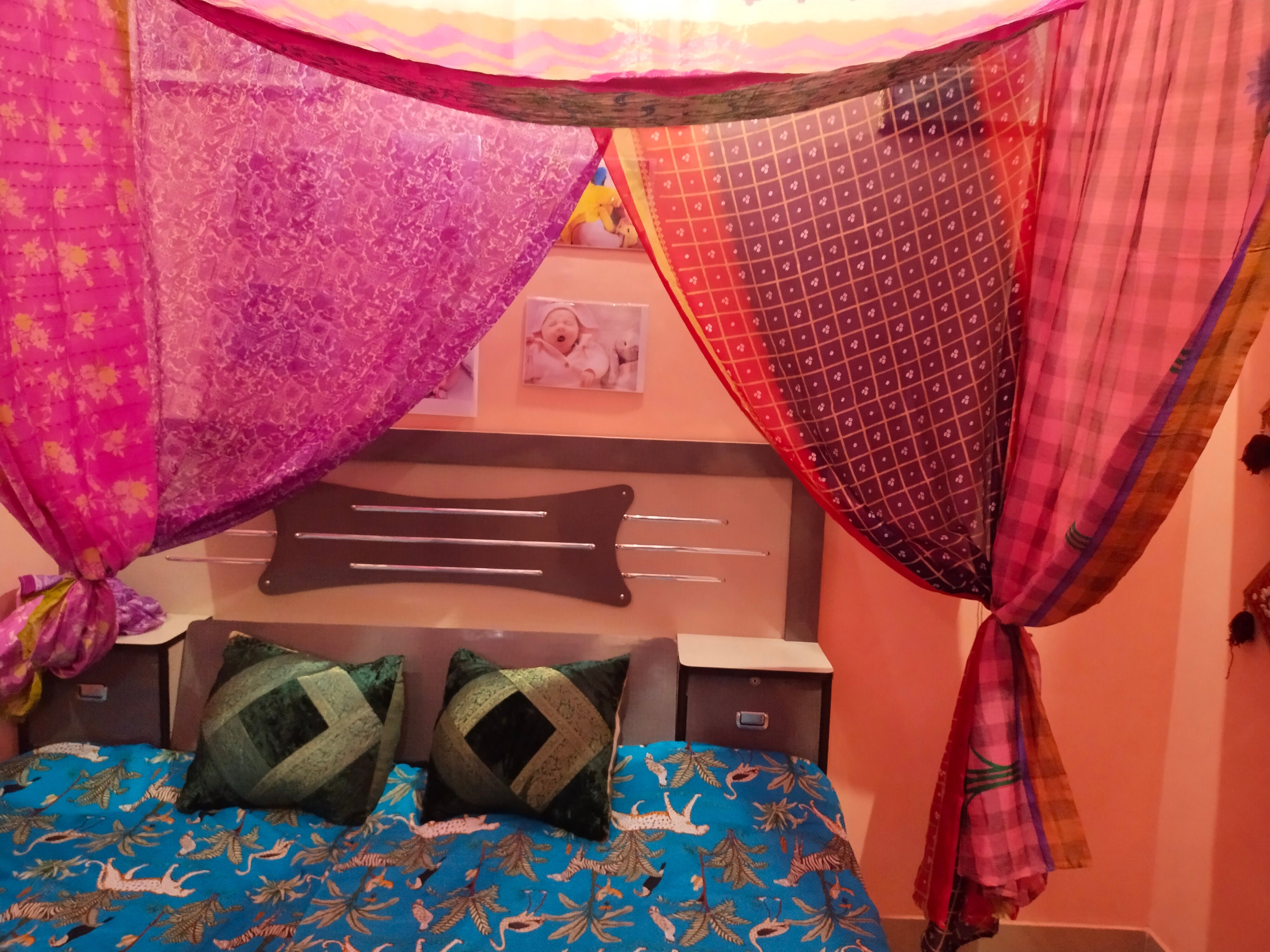 Sari Bed Canopy Bohemian Bed Canopy Boho Decor Matching Etsy