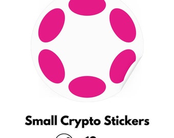 Polka Dot Vinyl Stickers - Laptop, Water Bottle Decals