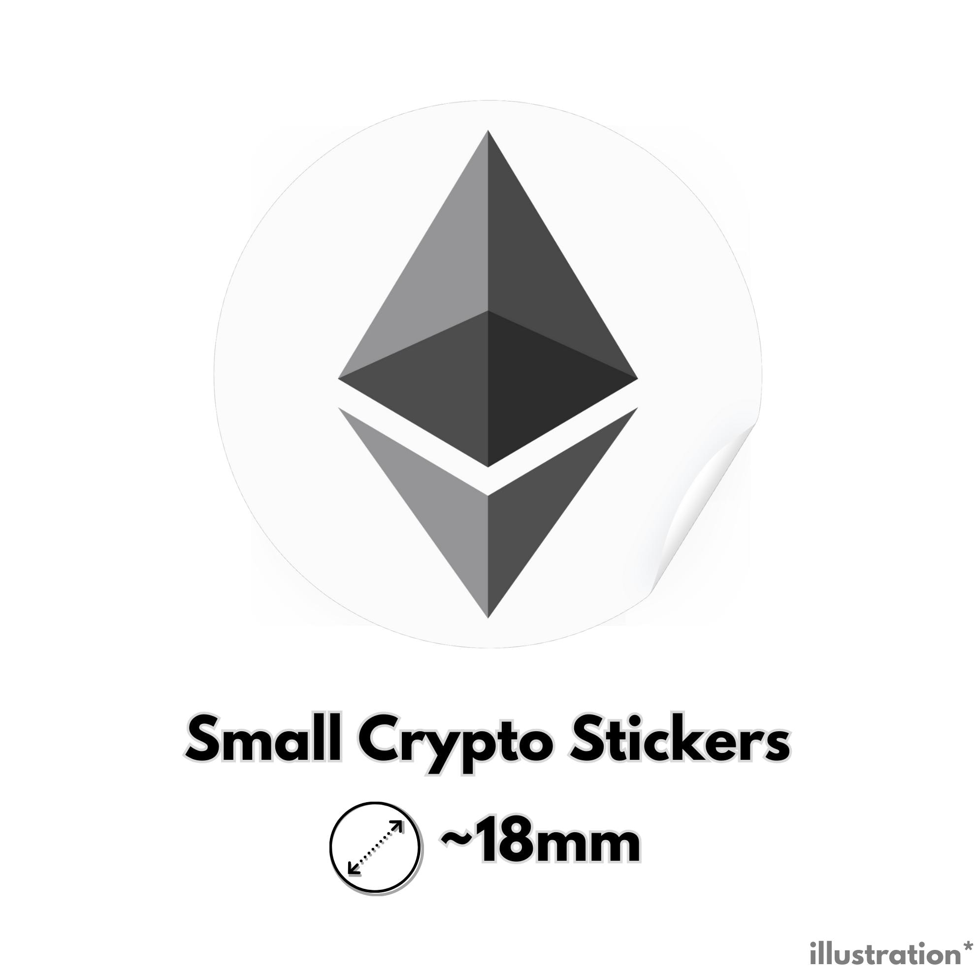Adesivo Ethereum Per Carte Di Credito - Skin Protettiva E Personalizzata | Nero Con Chip - Foto 3