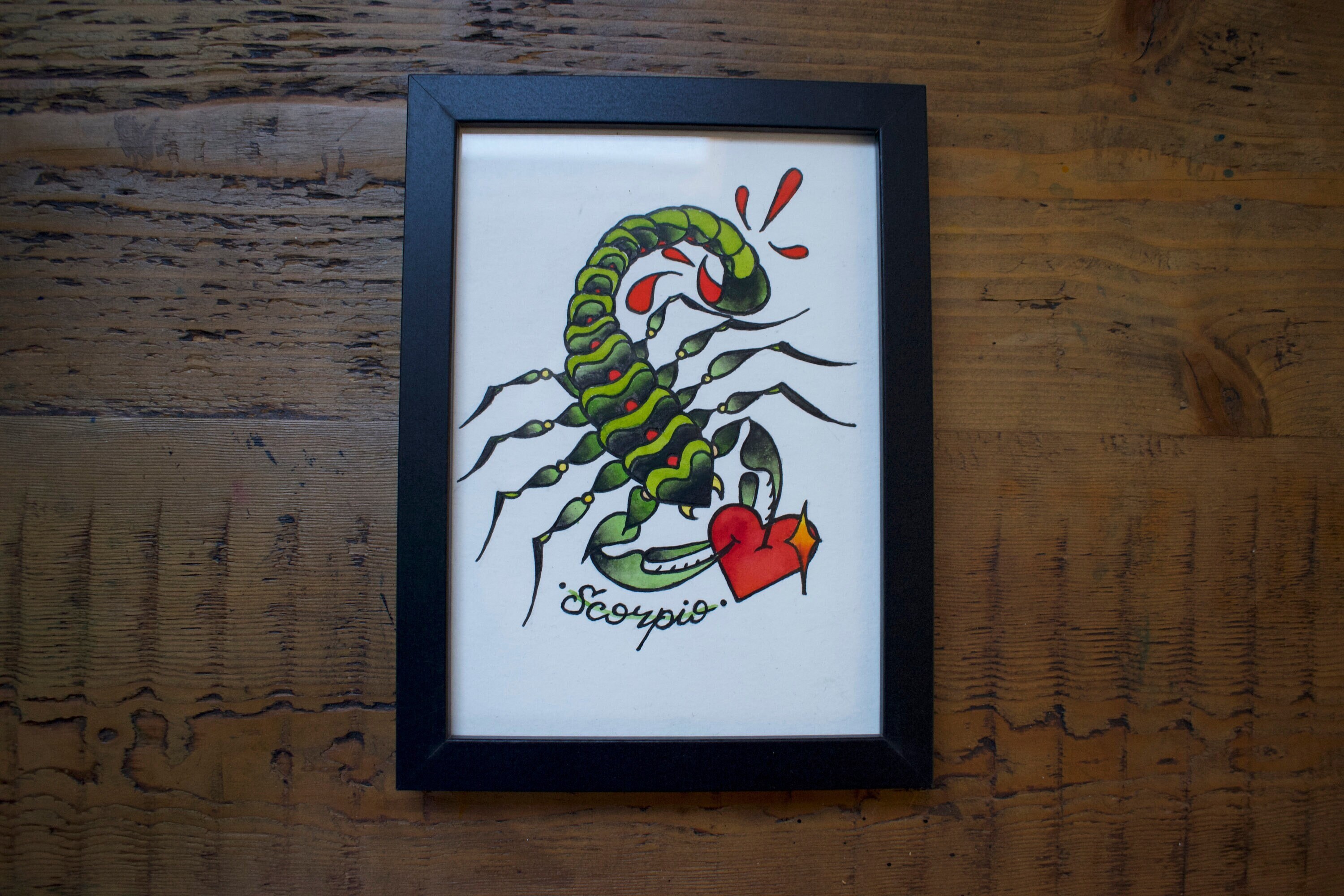 Scorpion Tattoo - Etsy Norway Scorpion Tattoo - Etsy Norway