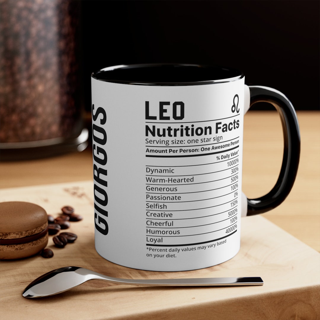 Leo Coffee Mug Leo Zodiac Mug Leo Gift Personalised Etsy