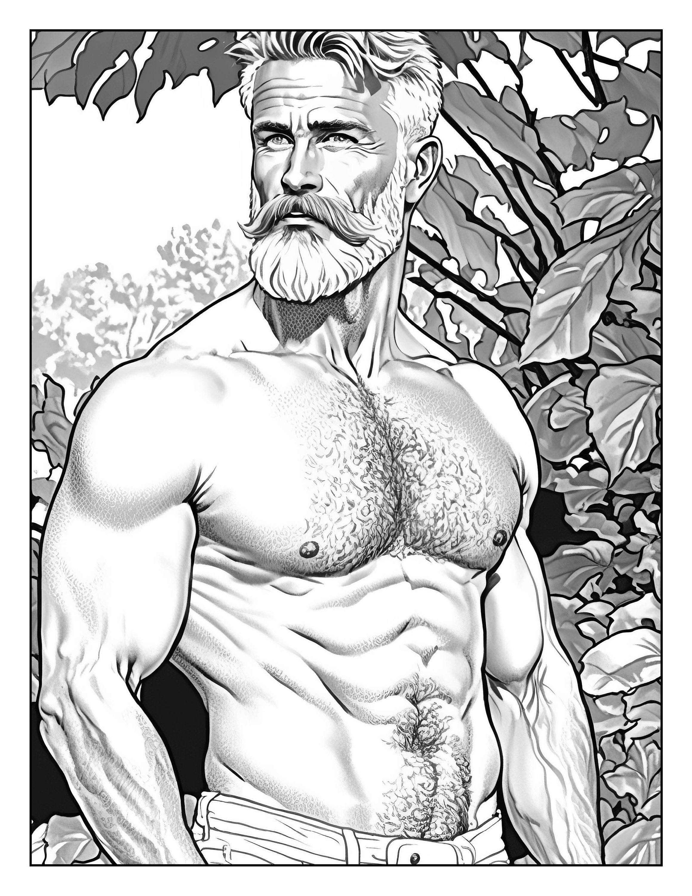 Gay Daddies Coloring Book for Adults Vol.01 - Etsy