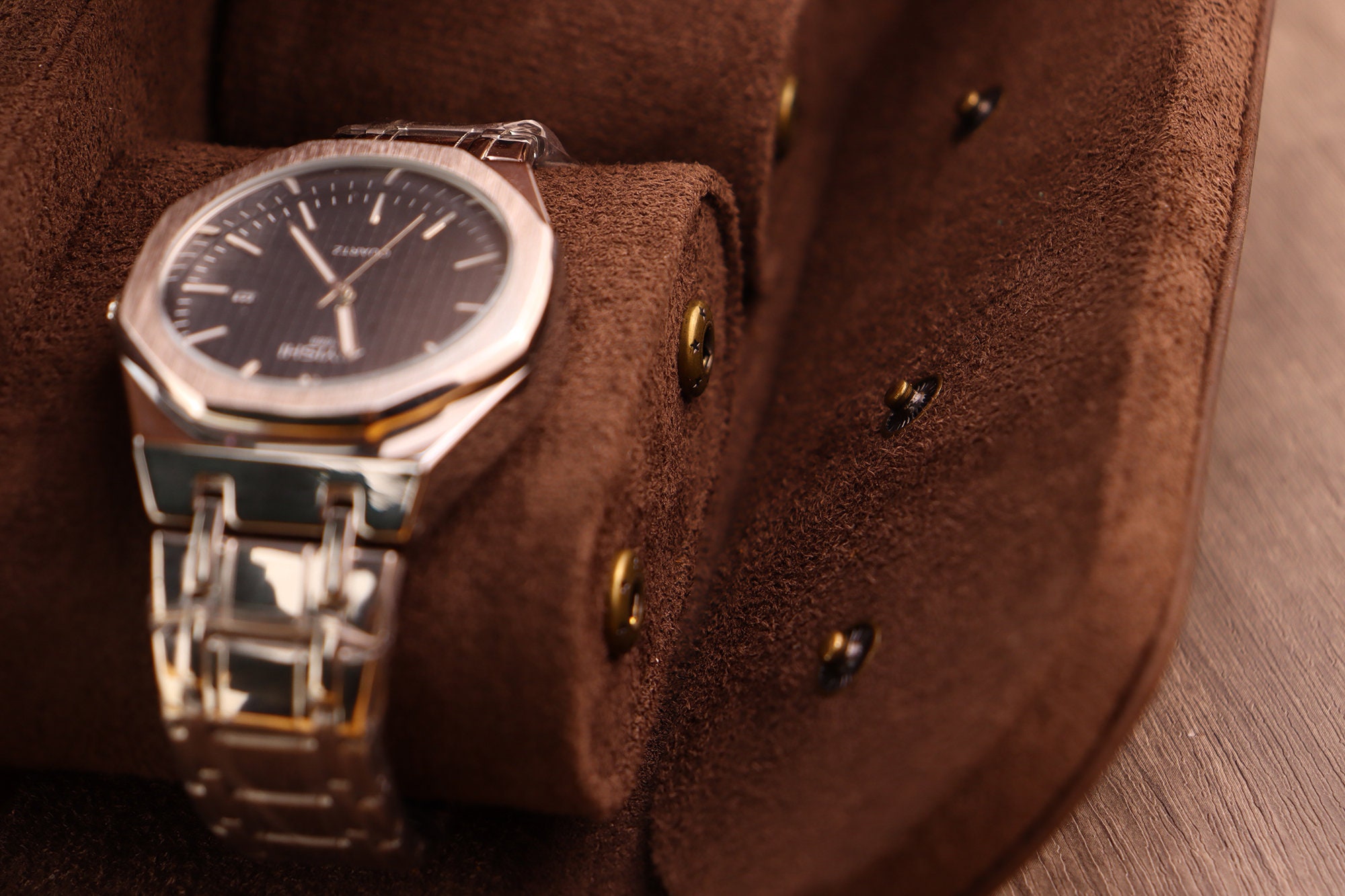 Genuine Leather Watch Case for 6 Slotspersonalized Leather Watch Case