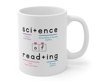 読書形態論の科学 読書教師のためのコーヒーマグ