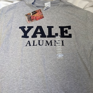 New Yale Alumni t-shirt