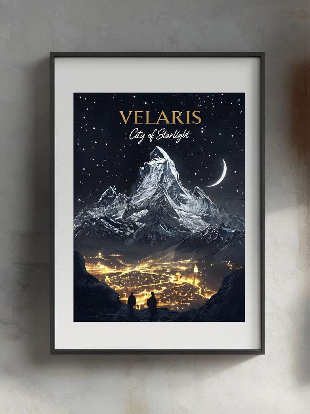 ACOTAR Velaris City of Starlight Print: Booktok Home Decor (digital