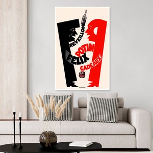 Vintage Liquor Liquor Alcohol ad, Potin. Felix, Cadeaux réveillon, bar deco, French alcohol, bart cart art