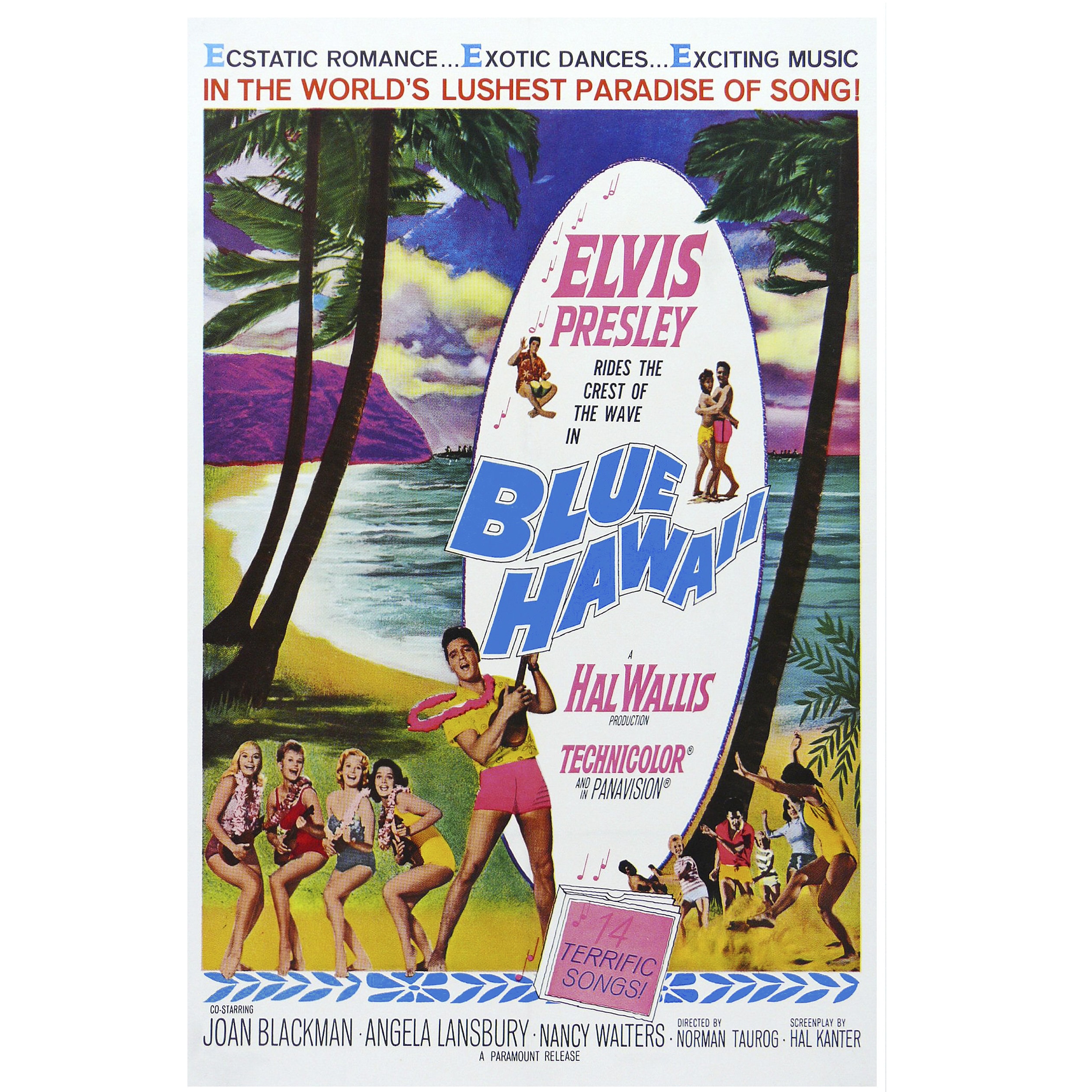 エルヴィス プレスリー ブルー ハワイ ポスター Amazon.co.jp: ブルーハワイ - 歌の楽園でエルビス・プレスリー