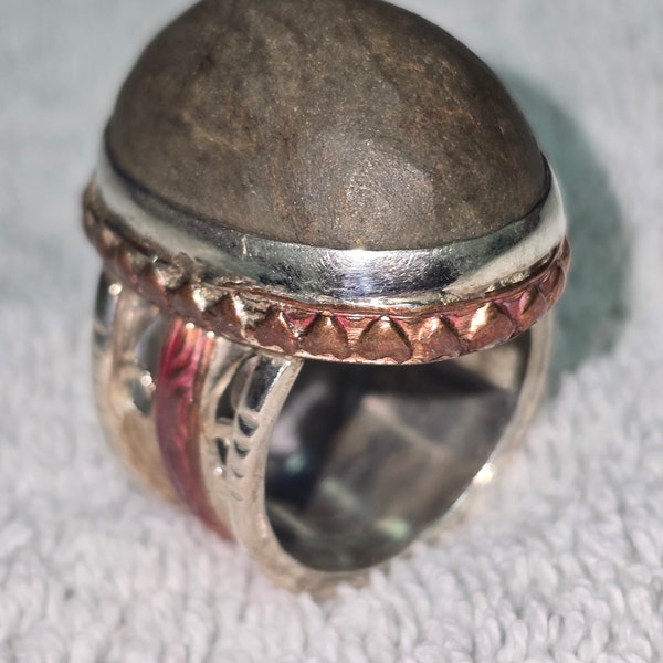 natural rare spiritual pure sultani ring frome old bagdad iraq the jen stone ring