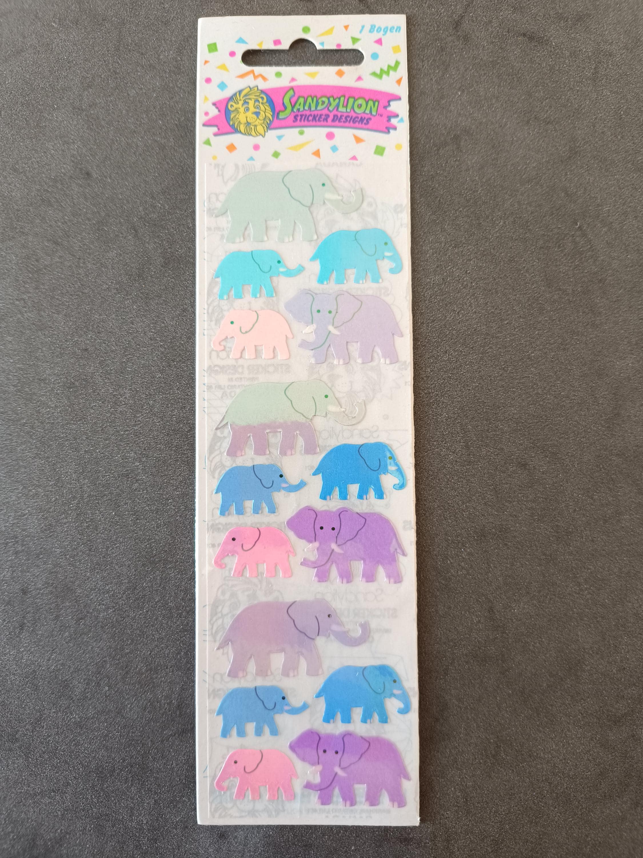 Sandylion Sticker Prismatic Pearly - Set of 3 - Unopened in