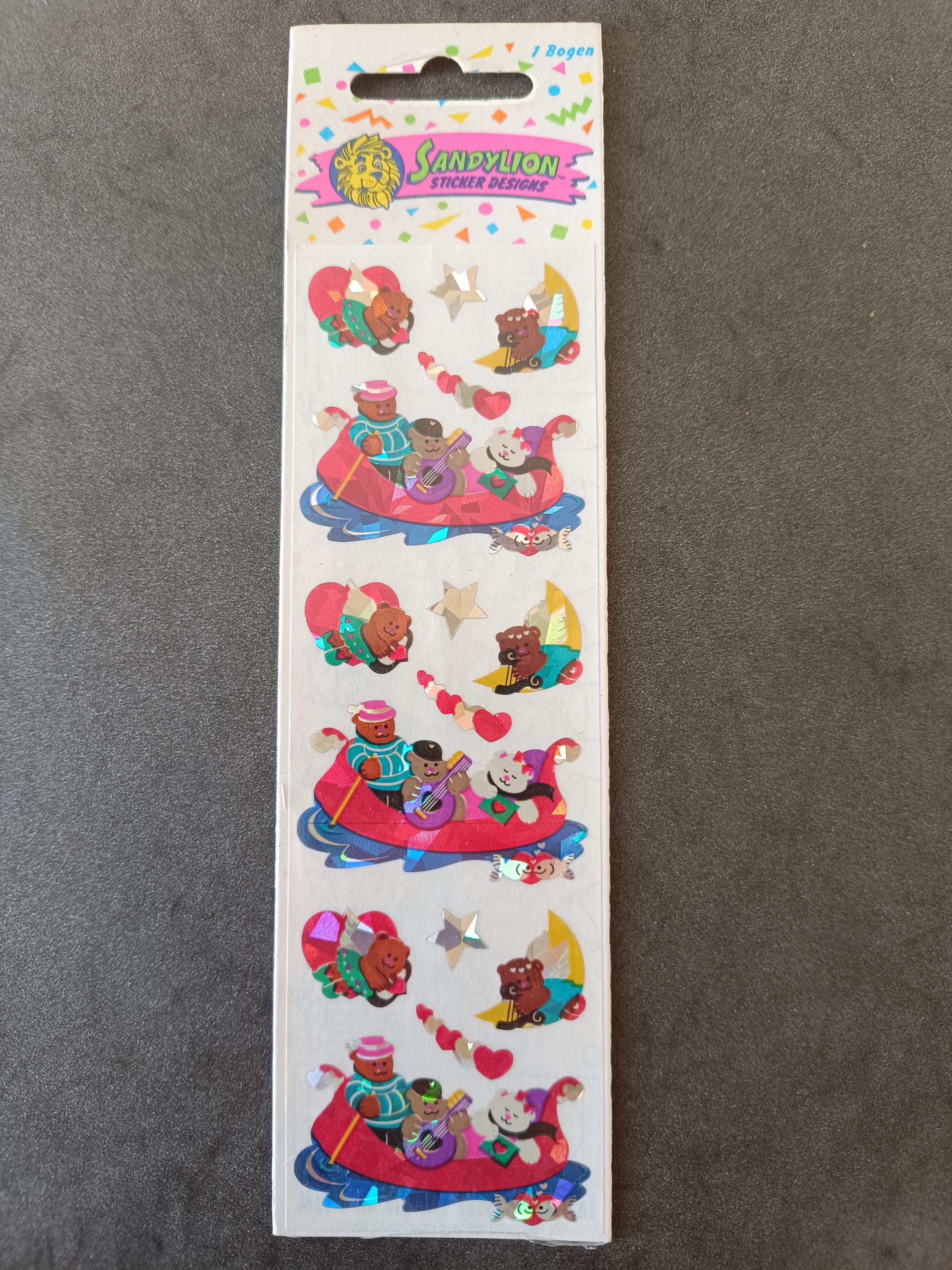 Sandylion Sticker Prismatic Pearly - Set of 3 - Unopened in