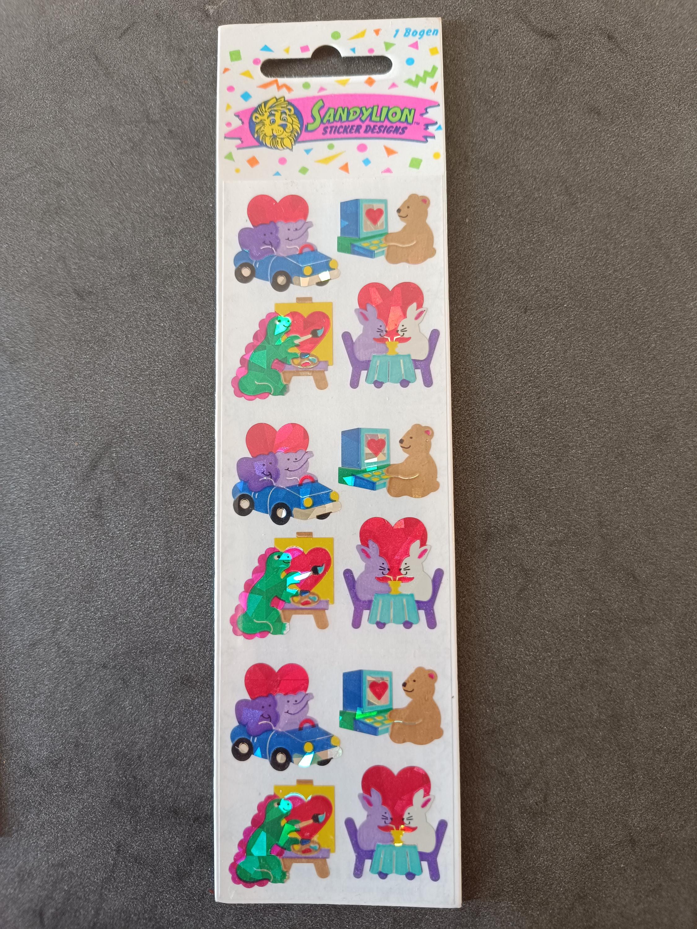 Sandylion Sticker Prismatic Pearly - Set of 3 - Unopened in