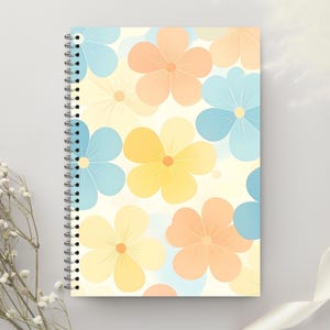 30 Canva notebook and journal mockups with drag and drop, fully editable book cover listing templates