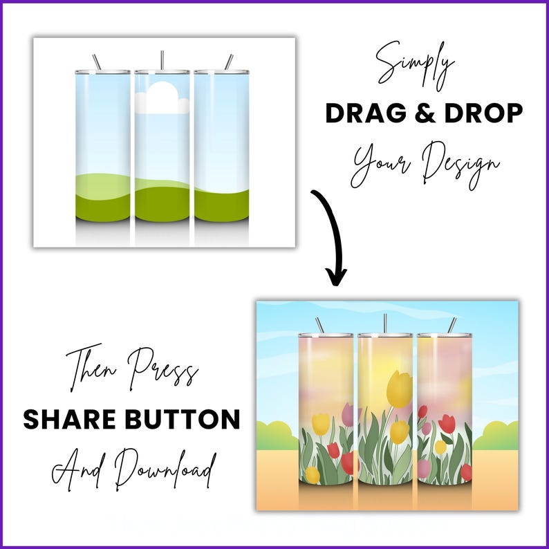 Canva 20 Oz Tumbler Mockups Bundle 20 Oz Rotating Tumbler Mockup