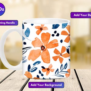 11 Oz 15 Oz Rotating Mug Mockup Canva Video Mockup Canva Frames Mockup Boho