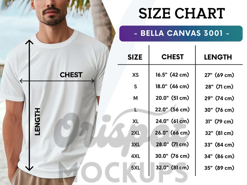 42 Colors Bella Canvas 3001 Mockup Bundle Men Bella Canvas Mockup Bundle