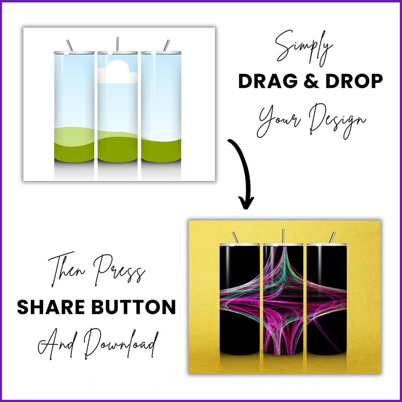 Canva 20 Oz Skinny Tumbler Mockup Bundle 20Oz Tumbler Mockup Bundle