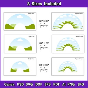 3 Sizes Clack Fan Template Canva Editable Clack Fan Templates Drag Queen Fan Template
