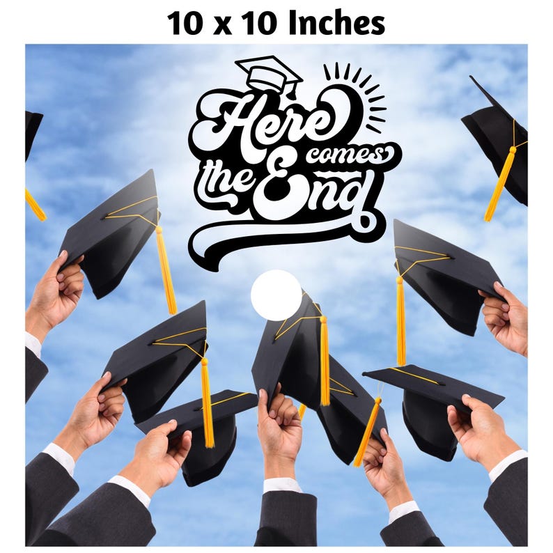 Graduation Cap SVG Blank Graduation Cap Topper DIY Cap Topper SVG