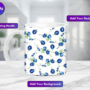 11 Oz 15 Oz Rotating Mug Mockup Canva Video Mockup Canva Frames Mockup Boho