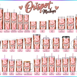 Skinny Tumbler Template 20 Oz Canva Drag and Drop 20OZ Tumbler Wraps