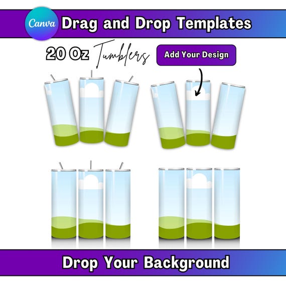 Canva 20 Oz Skinny Tumbler Mockup Bundle 20Oz Tumbler Mockup Bundle Customizable Tumbler Mockup Canva Tumbler Mockup Skinny Tumbler Mockup