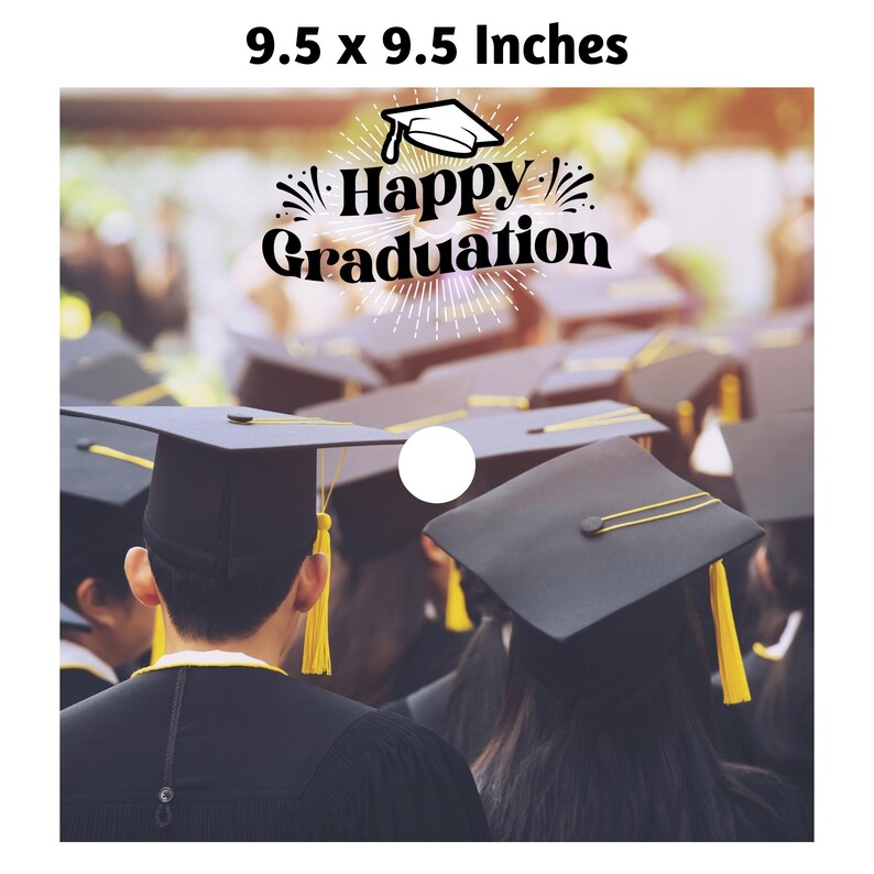 Graduation Cap SVG Blank Graduation Cap Topper DIY Cap Topper SVG