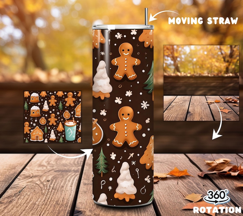 20oz Skinny Tumbler 20 Oz Rotating Tumbler Mockup Canva Tumbler Mockup
