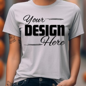 Bella Canvas 3001 Mockup Bundle All Colors Entire Shop Bundle Mockup