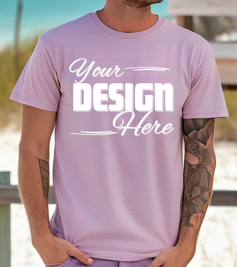 Whole Shop Mockup Bundle Bella Canvas 3001 Men Tshirt Mockup Bundle
