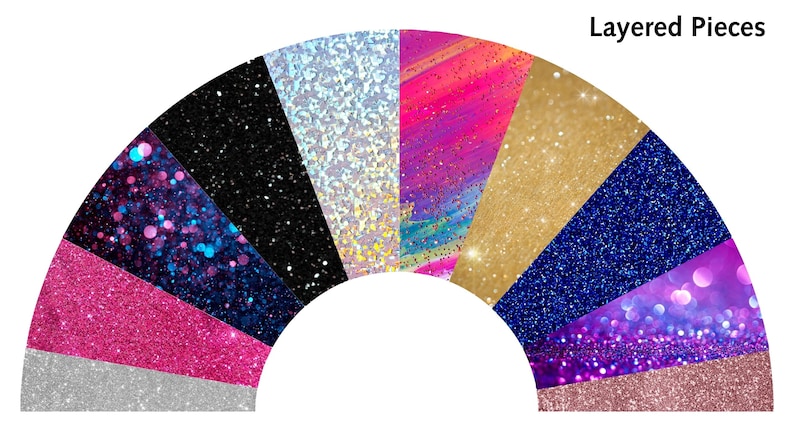 3 Sizes Clack Fan Template Canva Editable Clack Fan Templates Drag Queen Fan Template