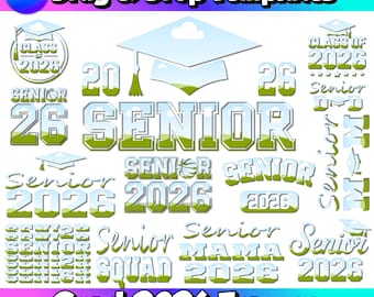 Senior 2026 Class of 2026 Photo Collage Template Class of 2026 Graduation Frame Editable Canva Design High School Grad Decor Keepsake 2026