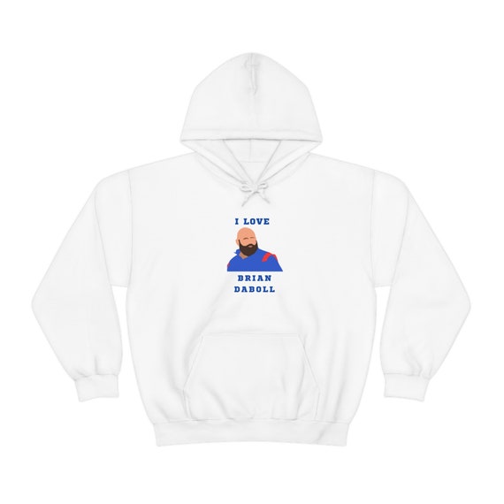 I Love Brian Daboll Hoodie - Etsy