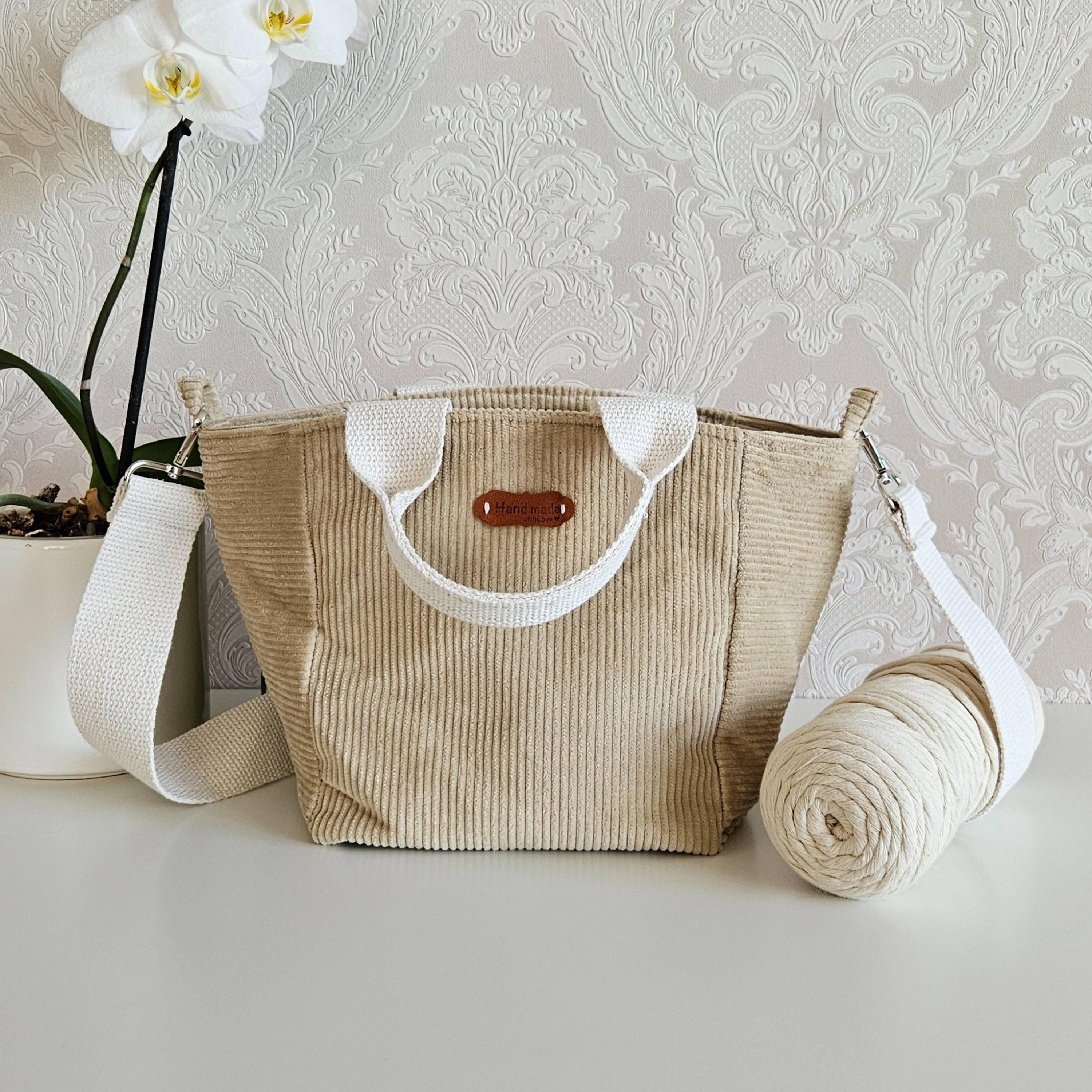 Everyday Tote Bag PDF Pattern | Shoulder Purse Sewing Tutorial | Small ...