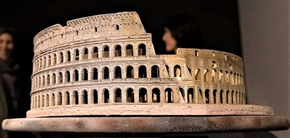 Handmade Diorama - Colosseum as It is Today - Etsy