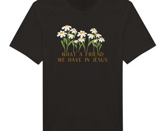 What a Friend Unisex Crewneck T-shirt: Christian Message