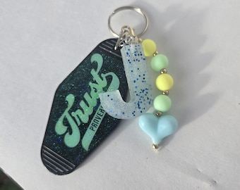 Motel Keychain- Jesus, take the wheel!