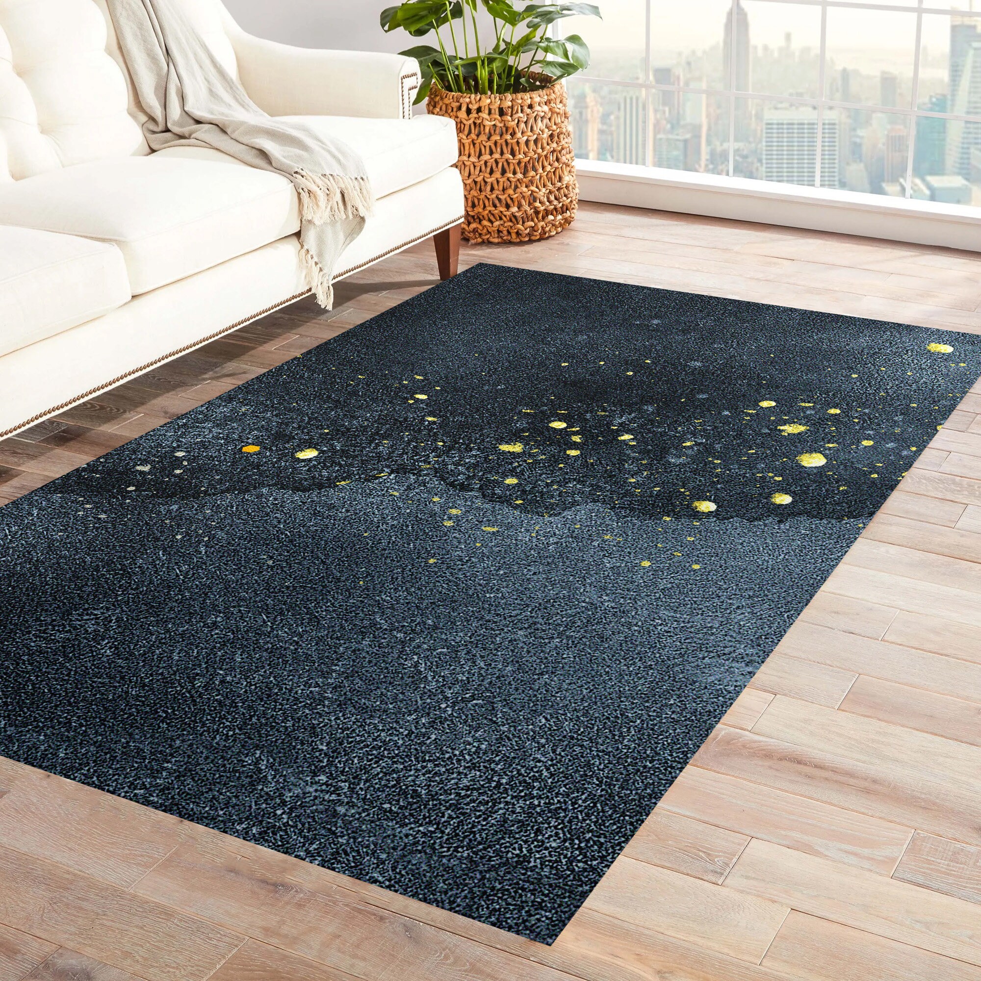 Modern Rug Indoor Rug Home Decor Rug Gray Marble Rug Art Etsy