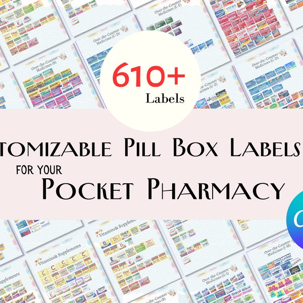 Medication Organizer Container Etsy