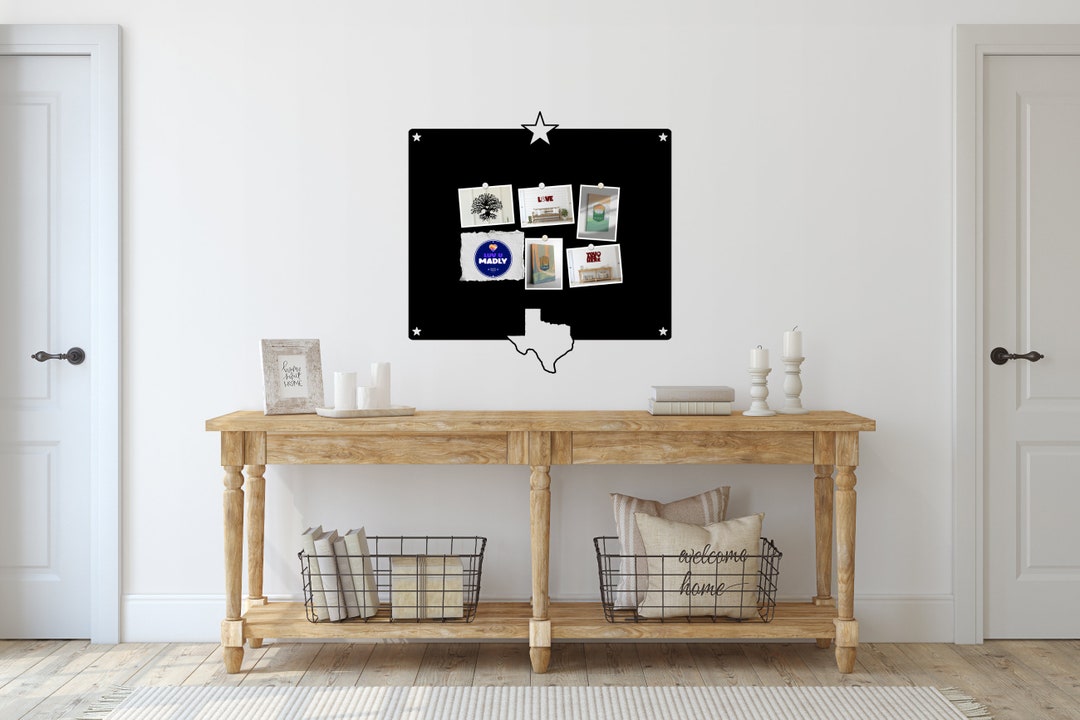 Texas Board Kitchen Metal Wall Art Home Decor Rustic Decor Etsy