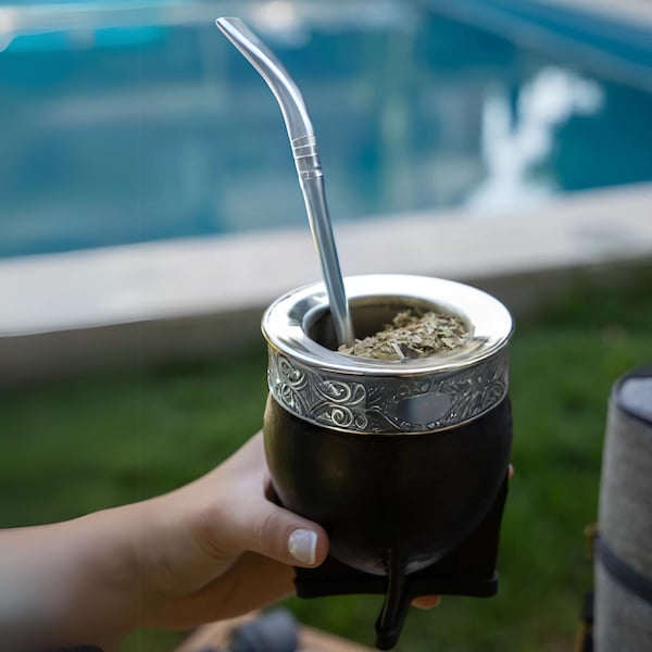 Imperial Stainless Steel Mate with Stainless Steel Straw