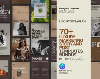 Social Media Kit | Minimalist Business and Engagement Story and Posts | Digital Marketing | Social Media Canva Template