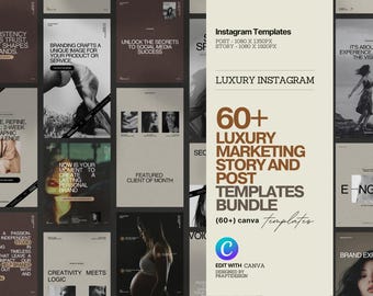 Instagram Social Media Manager | Entrepreneur Instagram Template | Instagram Branding Story & Post for Social Media Experts