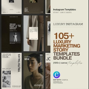 Editable Canva Designs for Instagram Story | Marketing Template | Instagram Engagement | Corporate Template | Business Marketing | Lifestyle