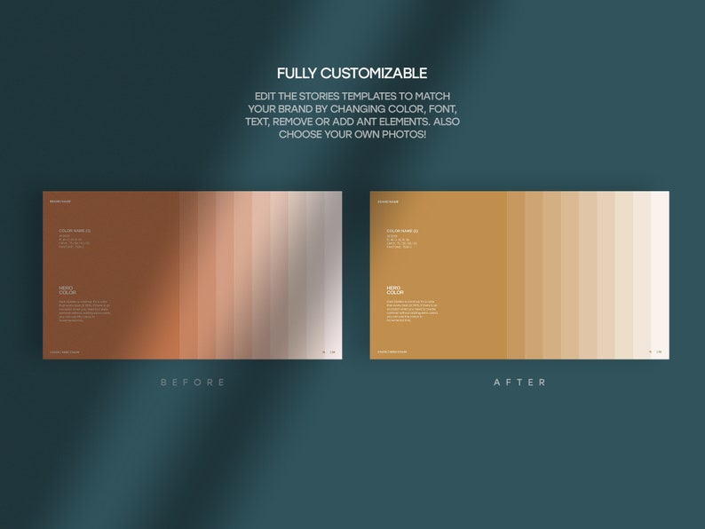 Branding Kit Template, 61 Page Brand Guidelines, Branding Palette, Canva Template, Brand Book, Branding Package, Branding Palette, Brand Strategy, branding guidelines