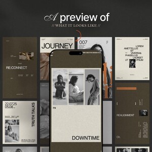 Canva Instagram Story & Post Templates: Social Media Kit Bundle - Etsy